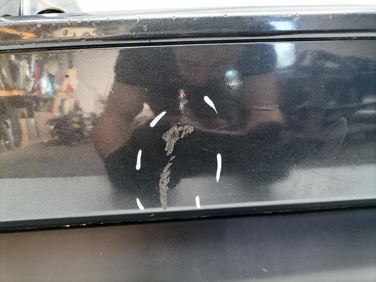 Citroen C5 original Sto&szlig;stange Sto&szlig;f&auml;nger hinten EYP Fulminatorgrau Kombi BJ10